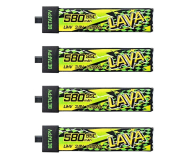 BetaFPV LAVA II 1S Bateria 580mAh 95C (4 szt.) - 1518201 - zdjęcie 1